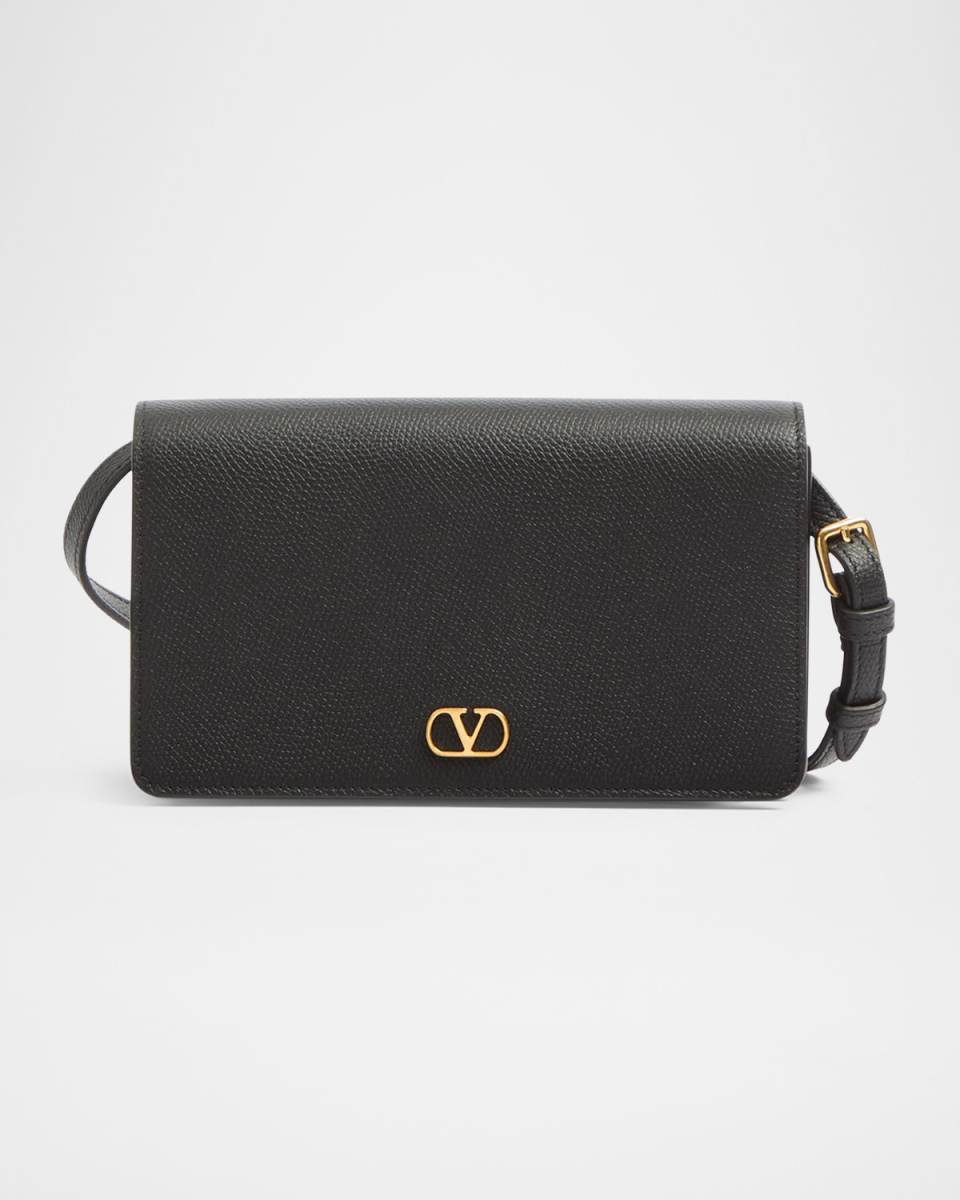 VLOGO Flap Leather Wallet